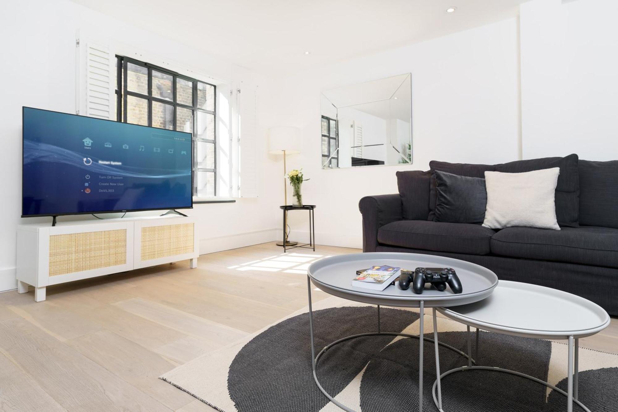 Trafalgar Sq 1 Bedr, 3 Beds Sleeps 6 London Luaran gambar