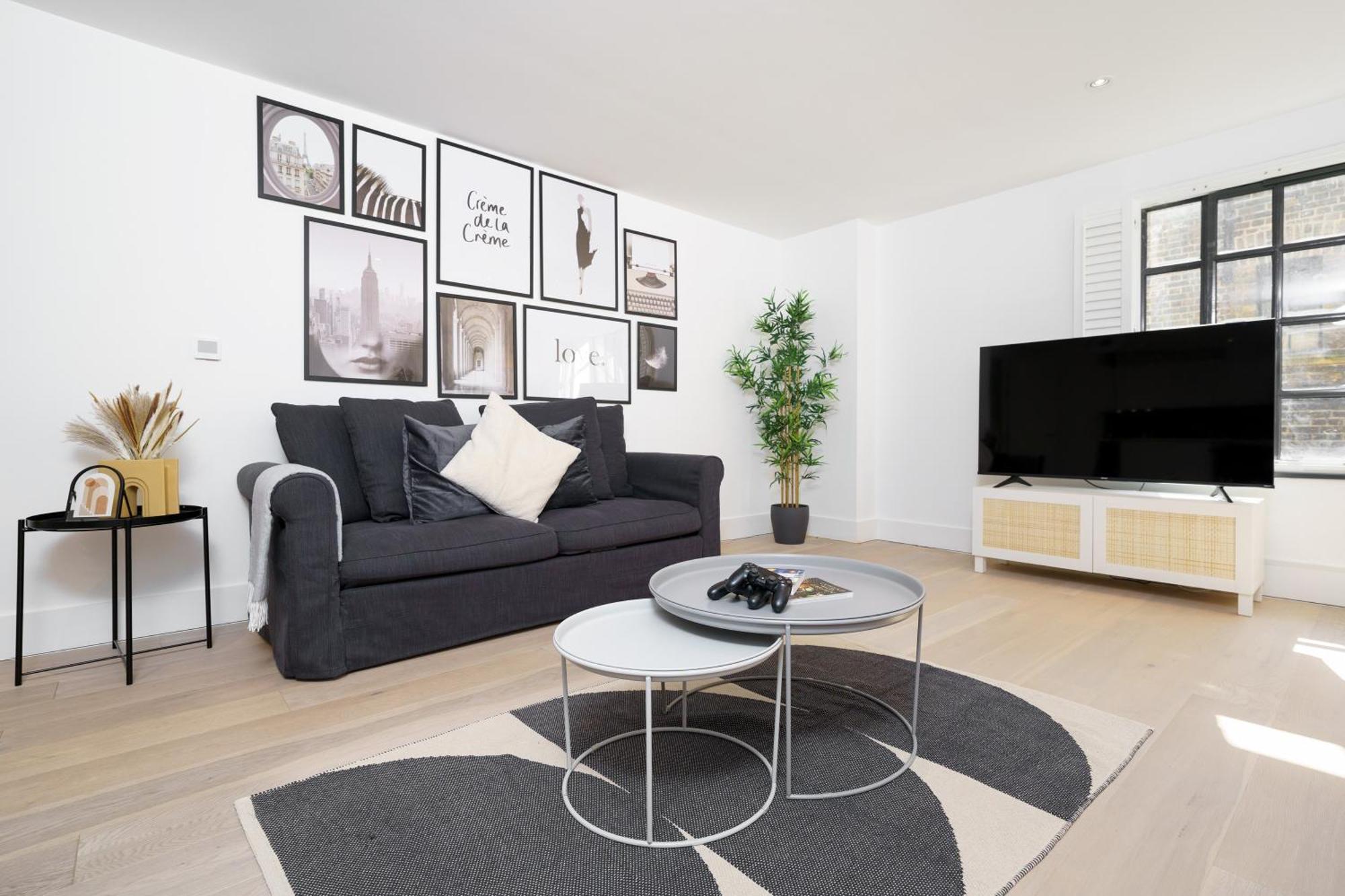 Trafalgar Sq 1 Bedr, 3 Beds Sleeps 6 London Luaran gambar